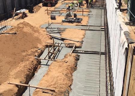 Footings for a Residential Home in Santa Monica, CA